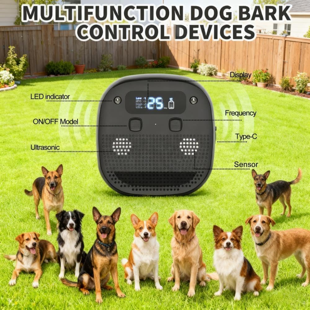 Components of Glimzify dog barking control system