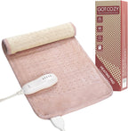 GOTCOZY electric heating pad rose front view showing digital controller