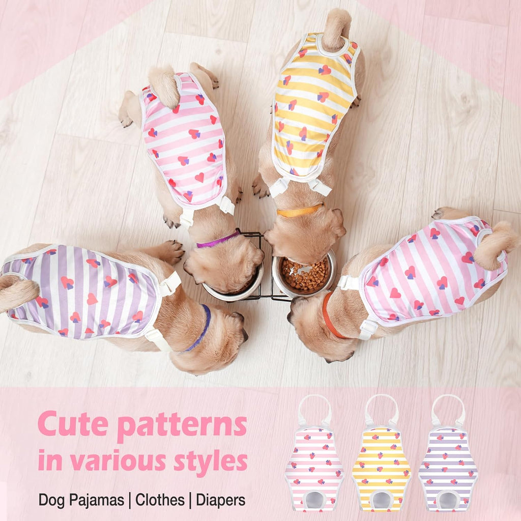 Washable pet period pads for female dogs in heat cycle