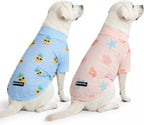 Spark Paws Sunblock Dog T-Shirt, SPF30 Protection, Lightweight Breathable Quick Dry for Dogs with Sensitive Skin - Bees & Flamingo (Set of 2) - Size 3XL - Image 10