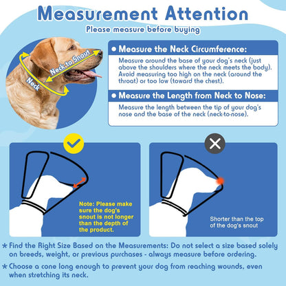Didopet elizabethan collar escape proof elastic loops attached to standard collar