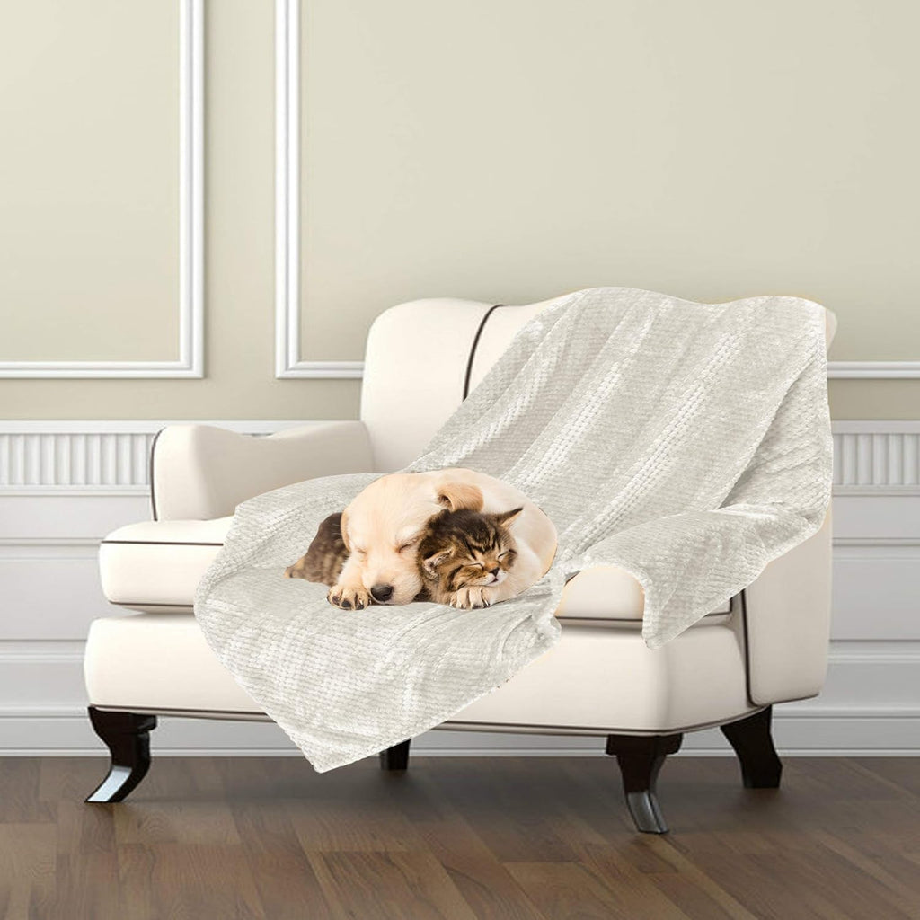 Dog Blanket,Soft Fuzzy Blankets for Puppy, Small,Medium,Large,X-Large Premium Fluffy Blankets Plush Fleece Throw Dog Bed, Couch, Sofa, Reversible Travel Warm Covers - Image 13