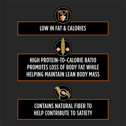 Premium therapeutic canine wet food for weight loss and muscle maintenance