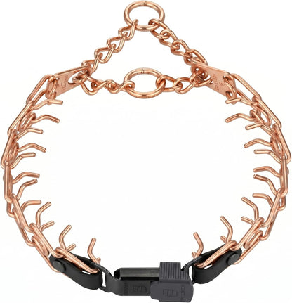 Close up view of the authentic German-engineered short links and hypoallergenic copper alloy material