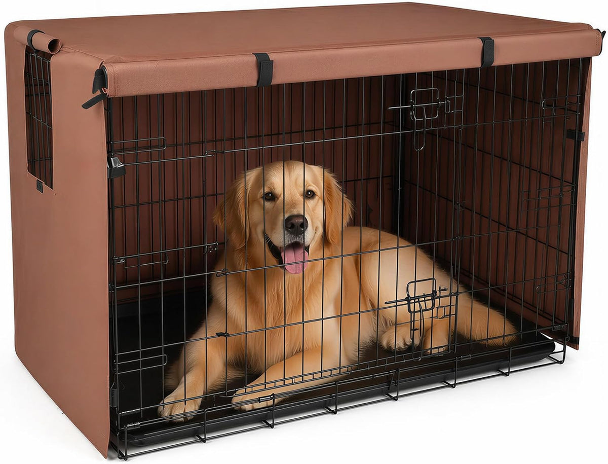 Pawise machine washable dog crate cover packed premium pet accessory