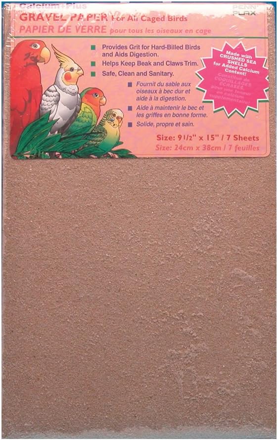 7 pack set of Penn-Plax bird cage cleaning supplies
