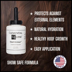 Elemental Equine Hoof Armour moisture balancing barrier liquid for equine care