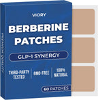 Ledisa Berberine GLP-1 Patches front packaging showing 60 days supply