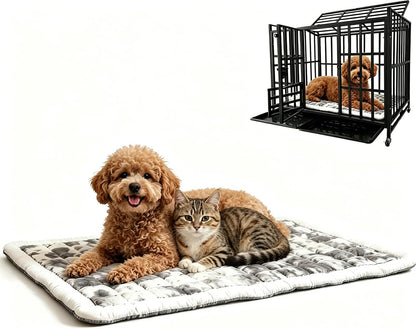 48" x 29"Washable Dog Bed Mat, Upgraded Non-Slip Durable Dog Bed, Soft and Comfortable, Machine Washable Luxury Kennel Pad, Design Kennel Beds Mats for Medium Large Sized Pets - Image 13
