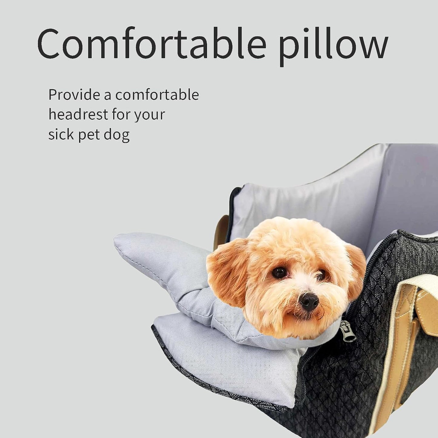 Demonstration of structural bottom plate in BatlFrist puppy carrier