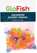GloFish accent gravel front view packaging