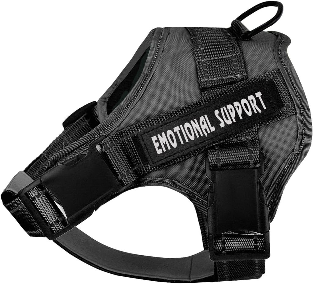 Voopet service dog harness emotional support pet vest front view