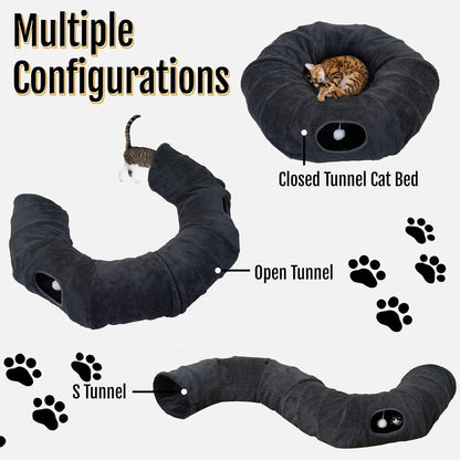 Two colorful fish toys filled with one thousand milligrams of natural catnip placed on the removable cushion