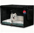 Dog Crate Cover 36 Inch, Heavy Duty Waterproof 600D Oxford Kennel Cover for Wire Cages with 1/2/3 Doors, Privacy Pet Cover with Storage Bag - Machine Washable, Indoor/Outdoor,Gray - Image 11