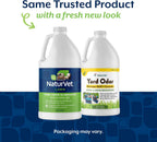 NaturVet 64 Ounce pet odor eliminator container back label details