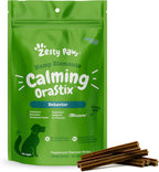 Zesty Paws OraStix for Dogs - Calming Dental Sticks for Stress with Hemp Melatonin Chamomile Dog Healthy Teeth and Gums Calm Composure for Fireworks and Thunderstorms - 25oz - Image 10