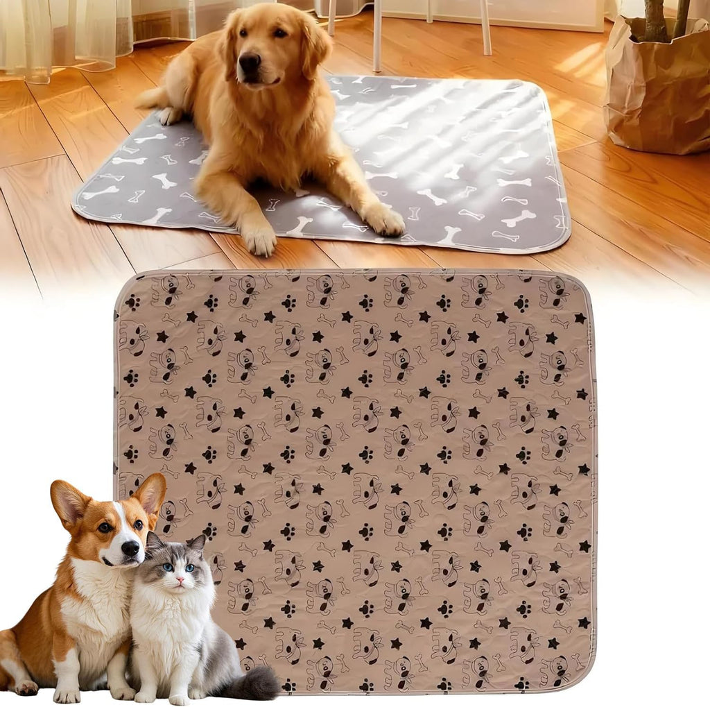 Pee Pads with Pheromones, Elite Pads for Cats, Washable Pee Pads for Dogs, Leak-Proof & Anti-Slip Pet Training Pad for Home & Travel(Grey, L: 31.5" x 27.6") - Image 11