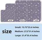 Top down view of Eqexutir pet pee pad for home use
