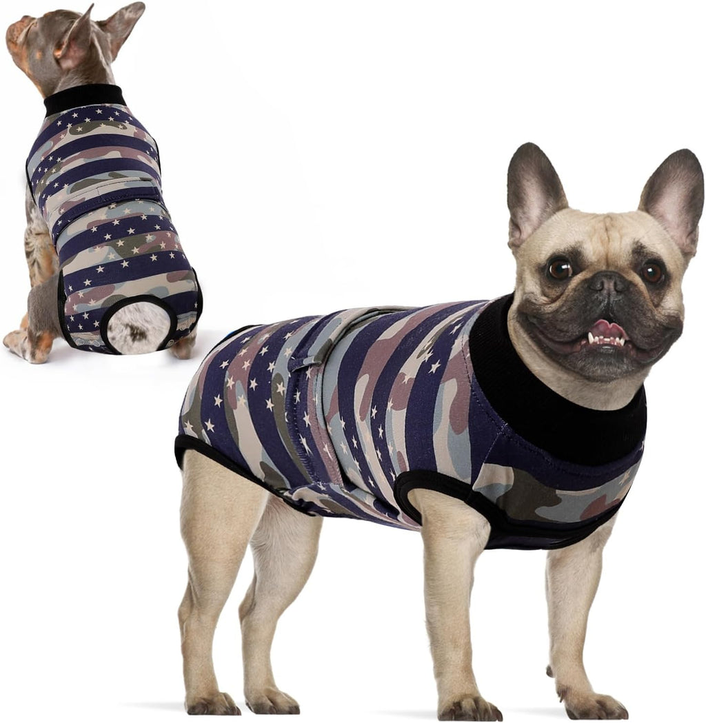 KOESON Dog Surgery Recovery Suit, Soft & Breathable Dog Onesie for Surgery Female Male, Lightweight Recovery Suit for Dogs Post-Op Care, Anti Licking Surgical Bodysuit for Medium Dogs - Image 15