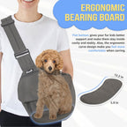Adjustable padded shoulder strap on SlowTon dog carrier