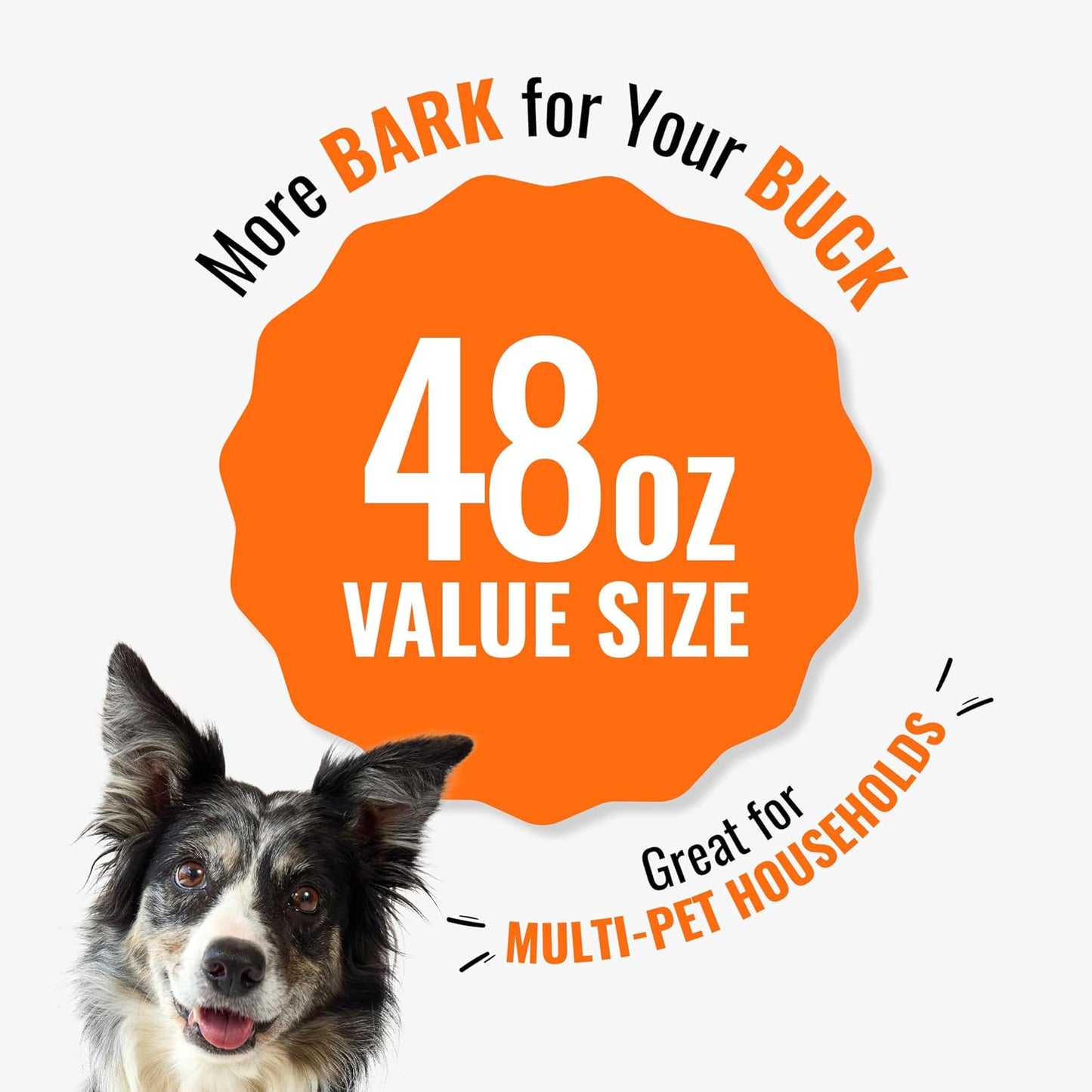 Safe and authentic imported dog snack packaging displaying ingredients list.