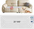 Scat Mat for Cats Dogs Rechargeable Indoor Cat Deterrent &Pet Shock Mat | shock mat for cats 3 Modes+Auto Cycle Cat Repellent Training Mat keep dogs off couchFurniture Sofa Bed Carpet59"x11" - Image 10
