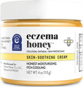 Eczema Honey Original Skin Soothing Cream front view jar for eczema relief