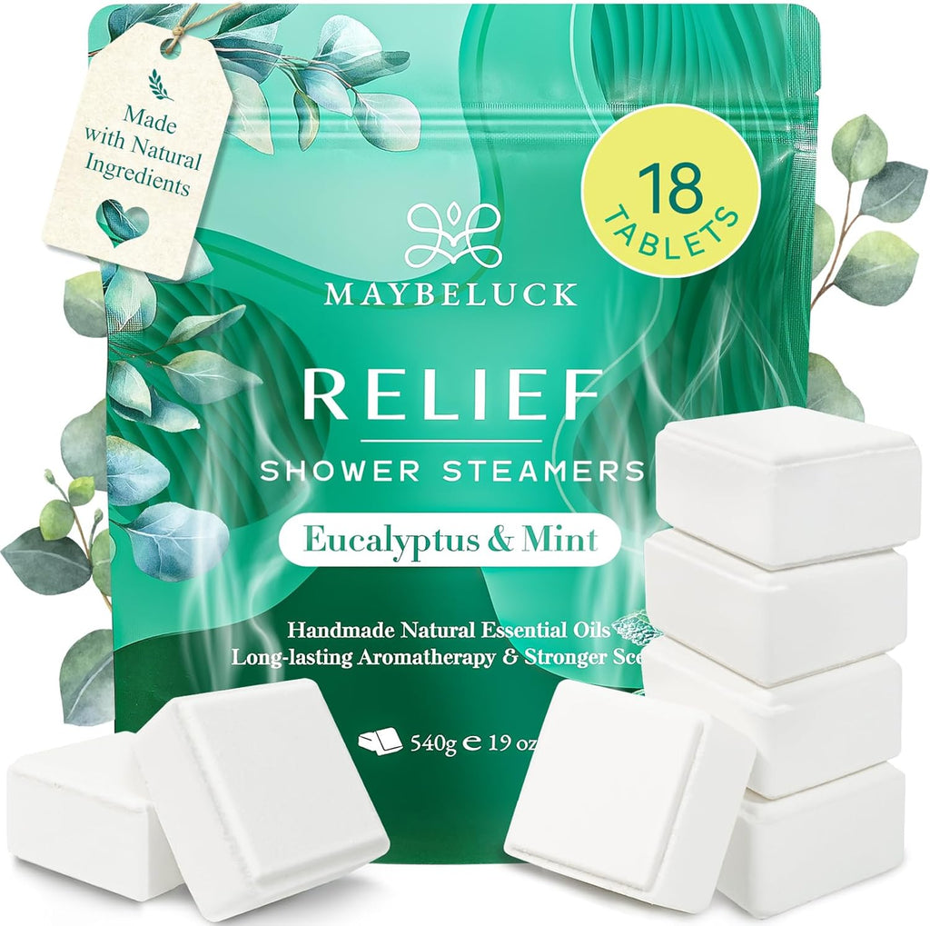 MR MIRYE eucalyptus mint shower steamers front view packaging