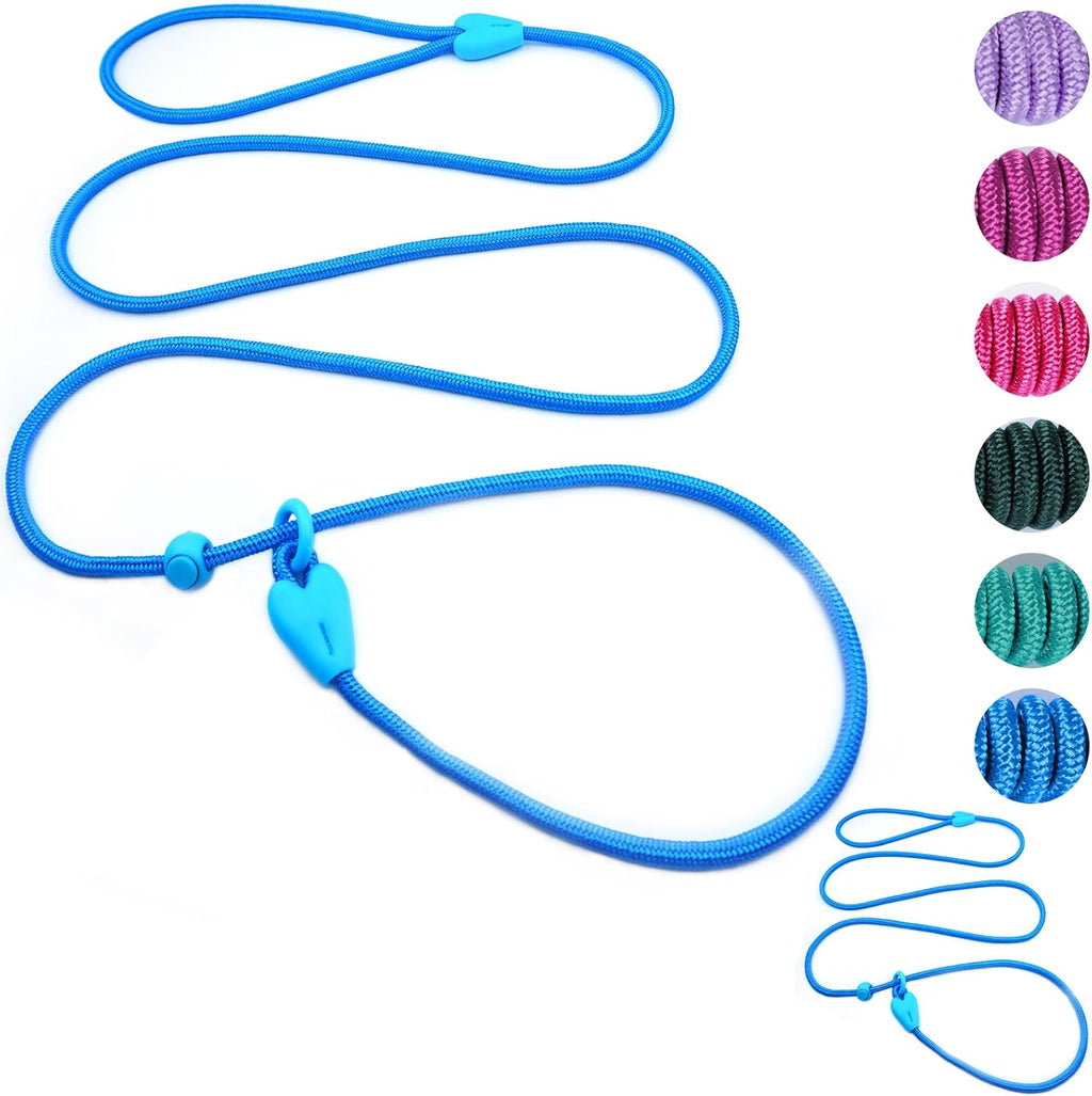Slip Lead 6 FT Dog Training Leash - 6 Color Slip Leads for Medium Dogs - No Pull Dog Leash (Pink) - Image 11