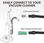 Universal adapter connectivity setup for Gforest dog hair vacuum brush