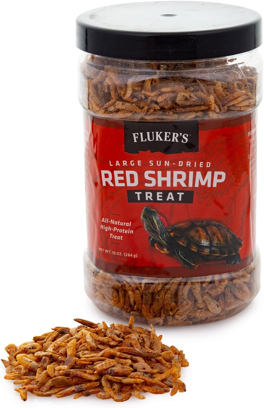 Fluker's aquatic turtle treat jar back label