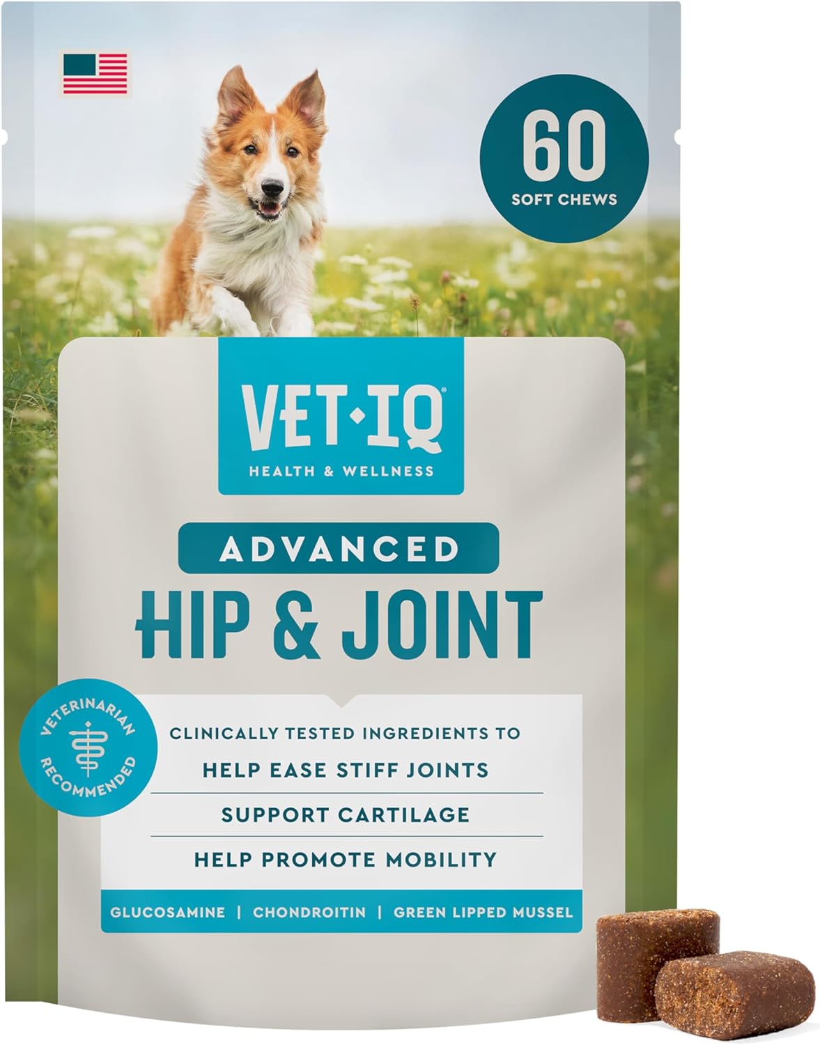 VetIQ Hip & Joint Supplement for Cats, Chicken Flavored Joint Health Supplement with Glucosamine and Green Lipped Mussel for Mobility and Arthritis Support, 3.7oz - Image 11