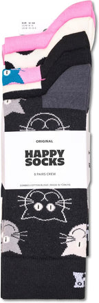 Close up of Happy Socks colorful pattern fabric texture