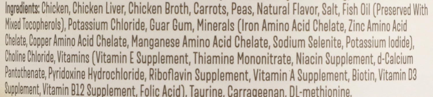 Whole Paws grain-free wet cat food patÃ© texture on plate