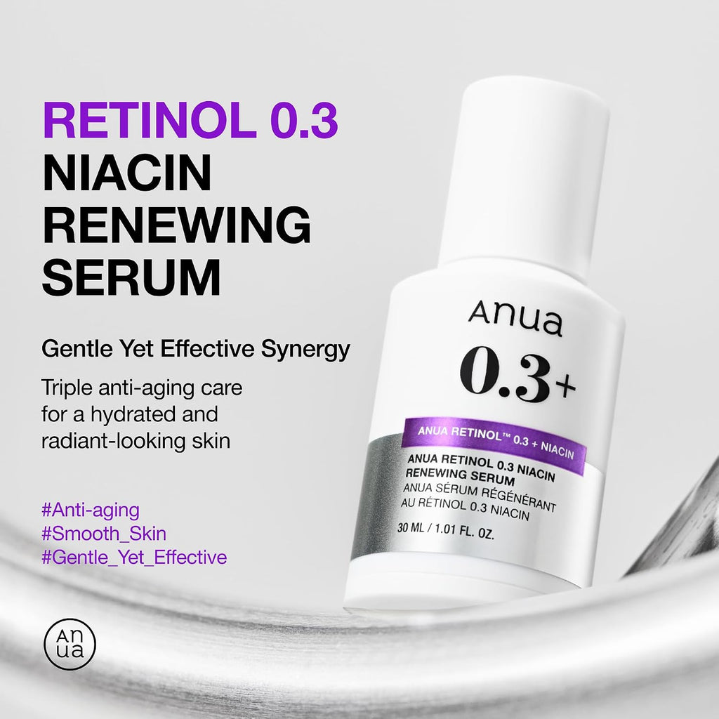 Anua Retinol Serum for Smooth & Renewed Texture, 1.01 fl oz - Image 3