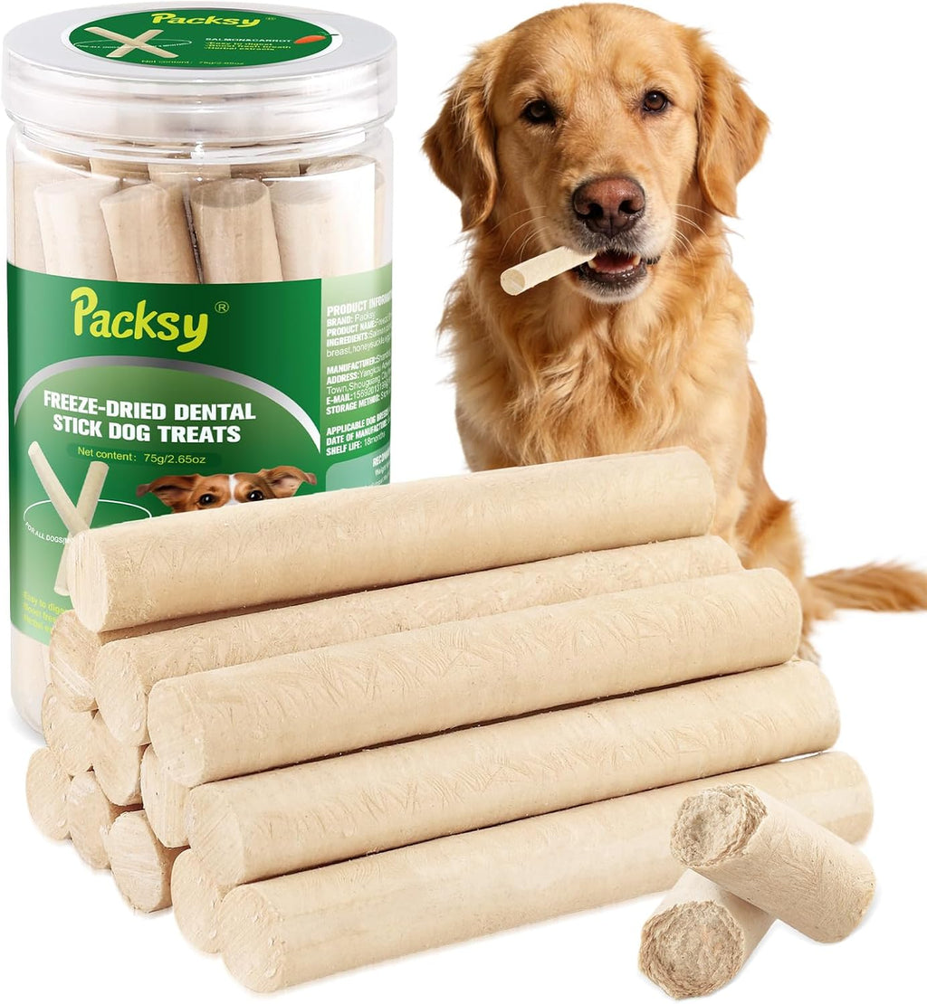 100g/3.52oz Dehydrated Salmon&Carrot Dog Sticks,Natural Freeze-Dried Salmon Sticks for Dogs,High Protein,Grain-Free,Gluten-Free,Healthy Snack for All Breeds&Sizes - Image 10