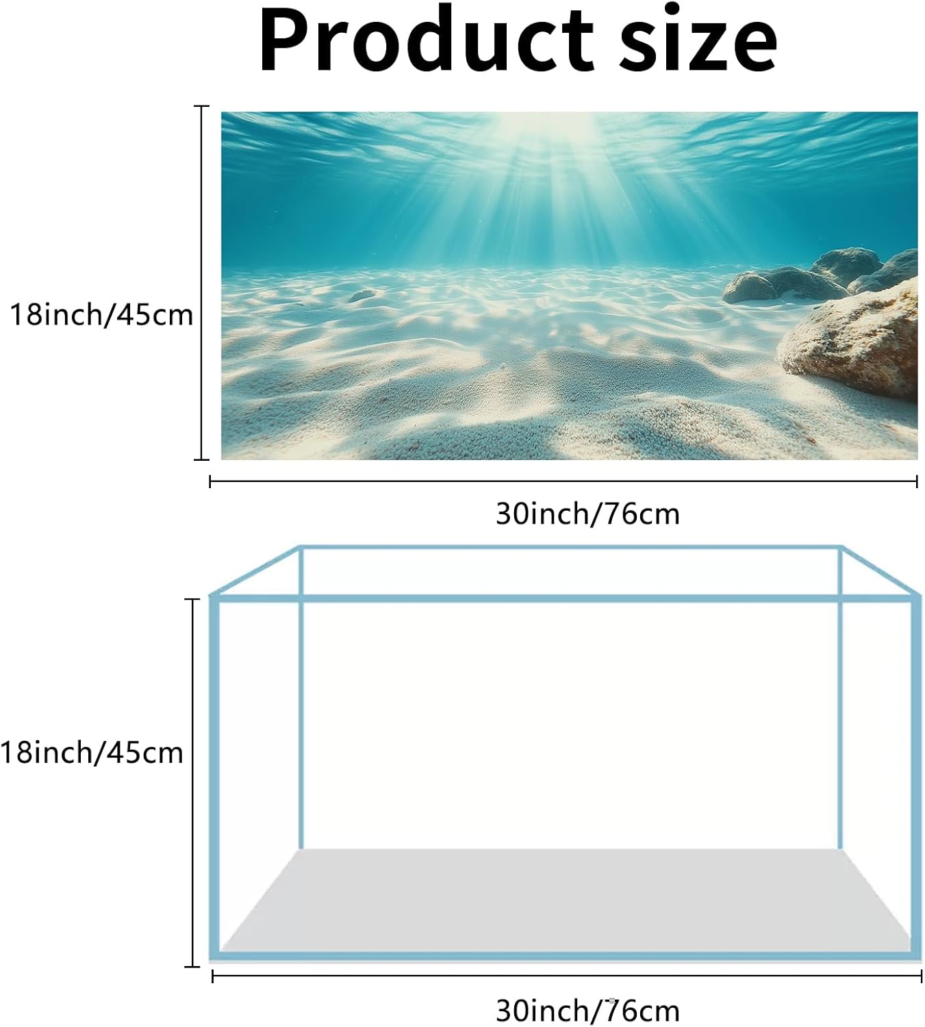 COMSUN polyester cloth fish tank background with tree wood branches print