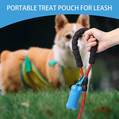 Bisphenol A free mini pet snack holder showcasing compact travel friendly design