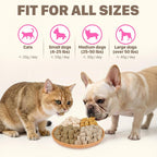 MON2SUN 6 ounce pet treat jar showing nutritional ingredients label