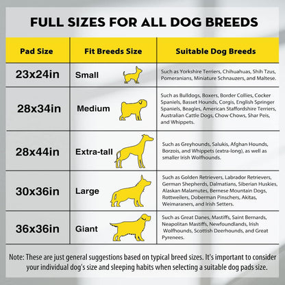 Croci disposable pet pads protecting a hardwood floor from liquid spills