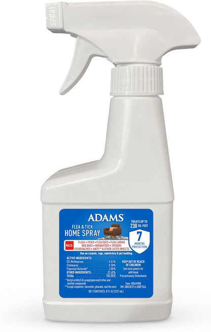 ADAMS Botanicals Flea & Tick Pet & Home Spray, Flea and Tick Spray for Dogs, Cats, Puppies, & Kittens, Indoor Home Treatment, Kills on Pet Bedding and Furniture, 16 Oz - Image 13