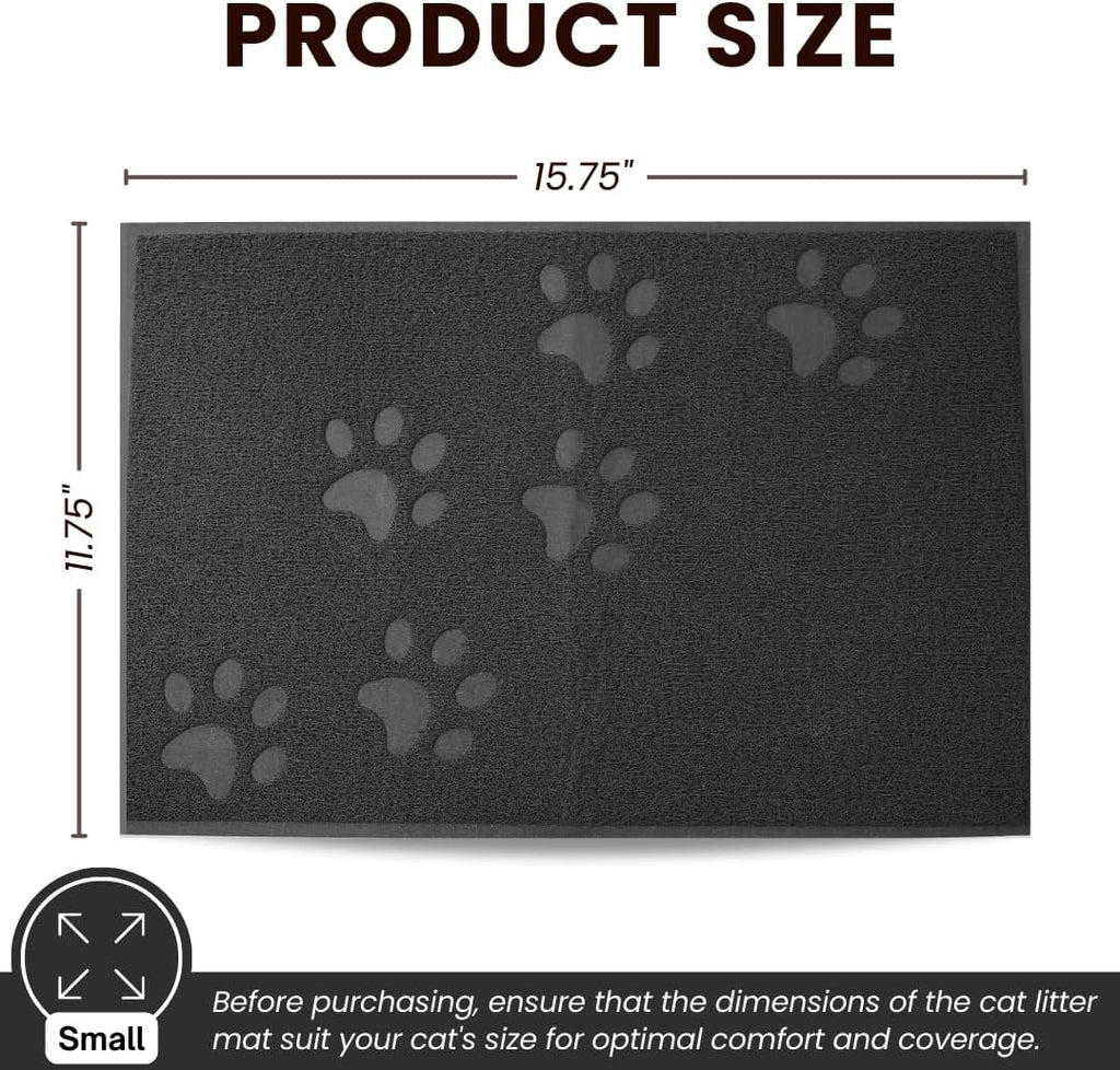 Andalus Brands non slip litter box mat backing detail
