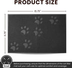 Andalus Brands non slip litter box mat backing detail
