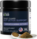 Four Leaf Rover Yeast Guard dog supplement packaging front view