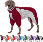 AOFITEE Fullbody Dog Coat Warm Fleece Dog Jacket, Windproof Dogs Winter Coat with Harness Built in, Reflective Turtleneck Dogs Snowsuit Puffer Jacket, Four Legged Snow Suit for Small Medium Large Pet - Image 13
