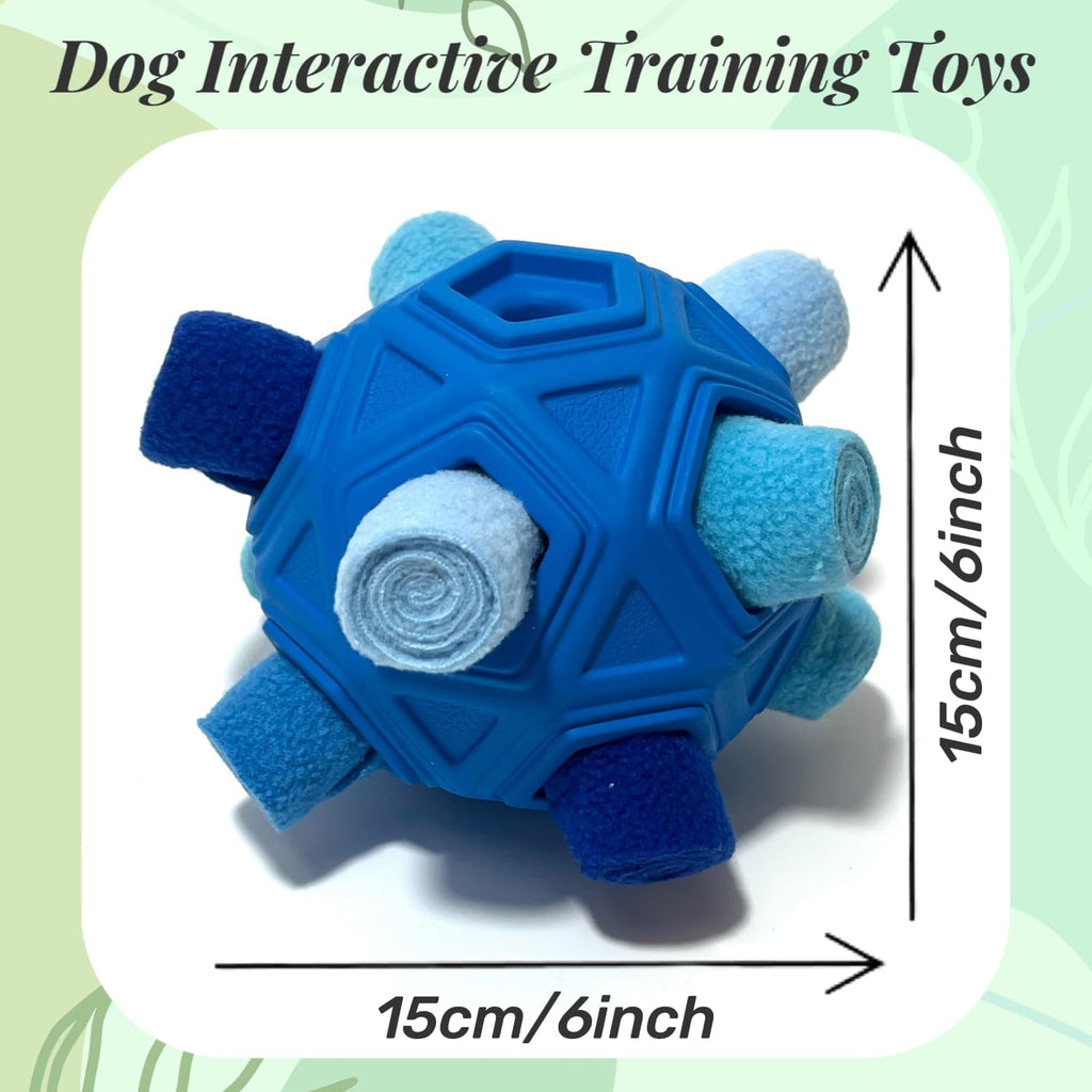 CIIVURR snuffle ball rubber core and fabric detail