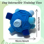 CIIVURR snuffle ball rubber core and fabric detail