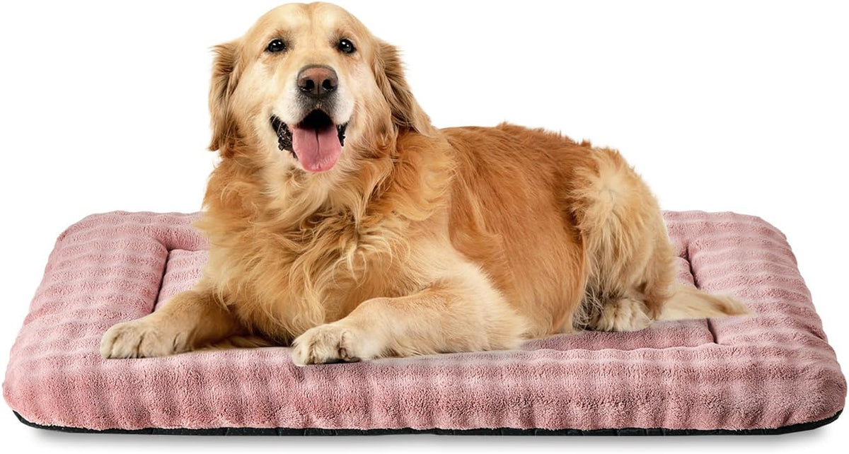Pet Bed Mat Crate Pad for Cats Small Dogs, Washable Soft Pet Sleeping Mat Kennel Pad with 3D Bubble Pattern, Dusty Purple, 24"x 18" - Image 13