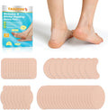Gostphant TASZOOS Moleskin Adhesive Pads 48 Pieces front view blister prevention pack.