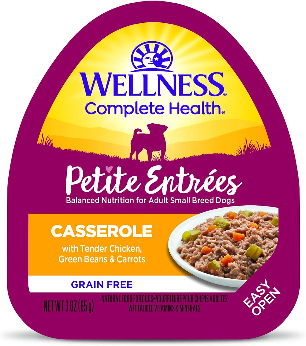 Wellness Petite Entrees Mini Filets Small Breed Adult Wet Dog Food, Grain Free, Natural, Tender Turkey, Green Beans, and White Sweet Potato, 3 oz, Pack of 12 Cups - Image 12